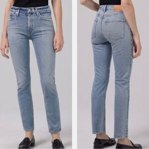 Citizens Of Humanity Skyla Exposed button-fly Mid-rise Slim